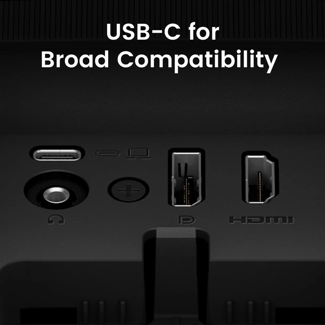 Alt view image 3 of 7 - GW2490C 23.8" IPS Computer Montior 1080P FHD 144Hz Game-Ready, Home Office, USB-C, Visual Optimizer, Flicker-Free, Low Blue Light, Ultra Slim Bezel, TUV-Certified, Eye-CareU