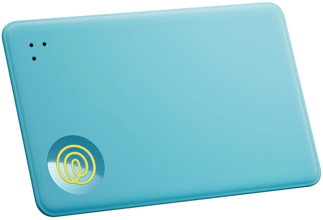 Main image of Tile Slim - Wallet Finder, Bluetooth Tracker and Item Locator for Luggage Tags, Passports and More. Both iOS and Android Compatible. Phone Finder. 1-Pack (Aqua Lemon)