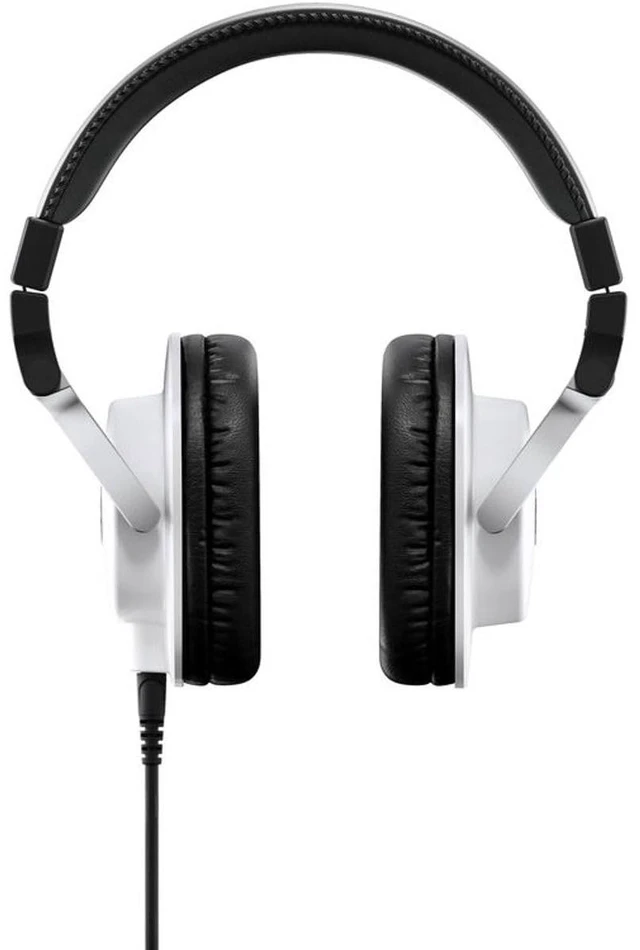 Alt view image 2 of 5 - YAMAHA HPH-MT5 Monitor Headphones, White, (HPH-MT5W)