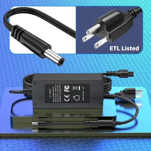 Alt view image 4 of 6 - 24V DJ Controller Charger Compatible with Pioneer DDJ-REV7 2-Channel | Power Adapter Fit for Pioneer DDJ-REV7/CUXJ DDJREV7 Scratch Style Vinyl Feel 2 Channel Professional Serato DJ Pro Controller