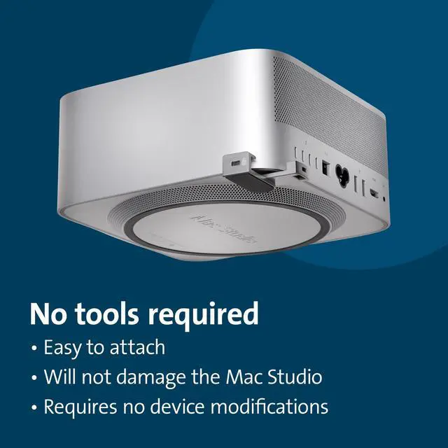 Alt view image 3 of 6 - Lock Designed for Mac Studio Locking Adapter Mac Studio Mount (K65101WW)