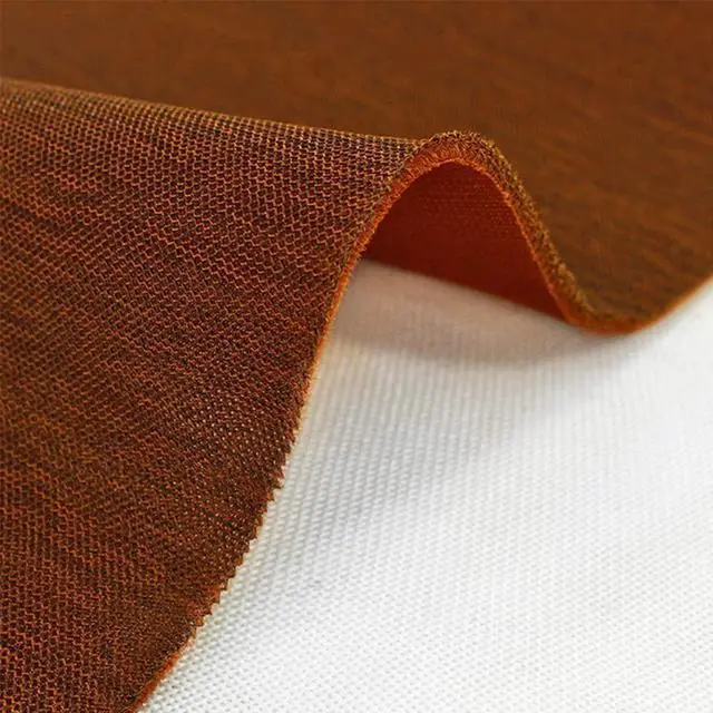 Main image of Speaker Grill Cloth Brown Speaker Fabric Cover Material Vintage Dustproof Home Speakers/Media Cabinet/Stage Speakers/KTV Boxes Repair Fabric 19.7"x61.02" (Light Brown)