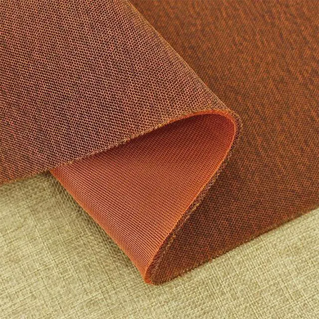 Alt view image 6 of 6 - Speaker Grill Cloth Brown Speaker Fabric Cover Material Vintage Dustproof Home Speakers/Media Cabinet/Stage Speakers/KTV Boxes Repair Fabric 19.7"x61.02" (Light Brown)