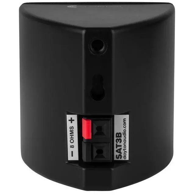 Alt view image 3 of 6 - SAT3B 3" Cube Speaker Pair Black