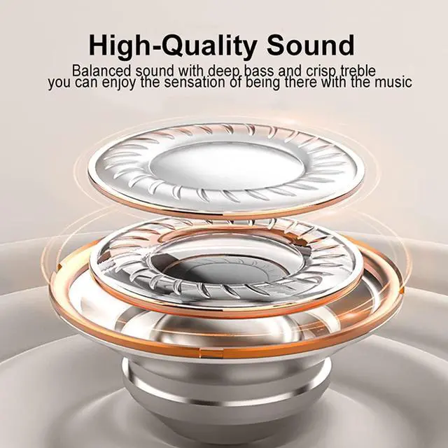 Alt view image 3 of 6 - Invisible Sleep Wireless Earphone, Ipx5 Waterproof Bluetooth Earbuds, Lightweight Sleep Headphones Bluetooth 5.3, Painless Invisible Sleep Earphones for Sensitive Sleeper, Long Battery Life (black)