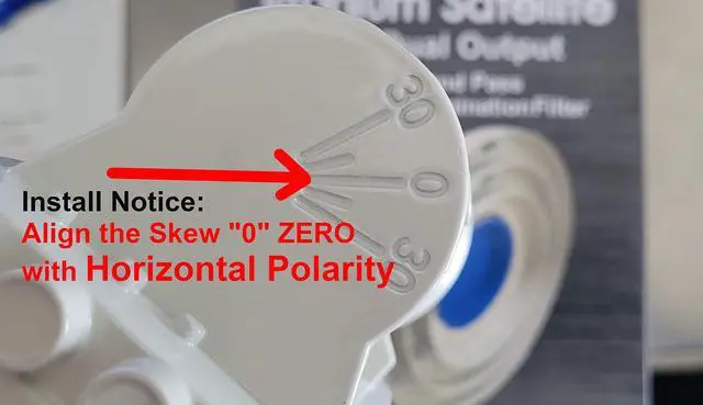 Alt view image 6 of 6 - C-Band LNBF C138 Performance Plus | 5G RED Interference Filter, 3800 - 4200MHz, Export Model, Not Suitable for US or Canada 5G Interference