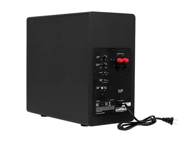 Alt view image 4 of 6 - CSW-8 8in 100 Watt Compact Subwoofer