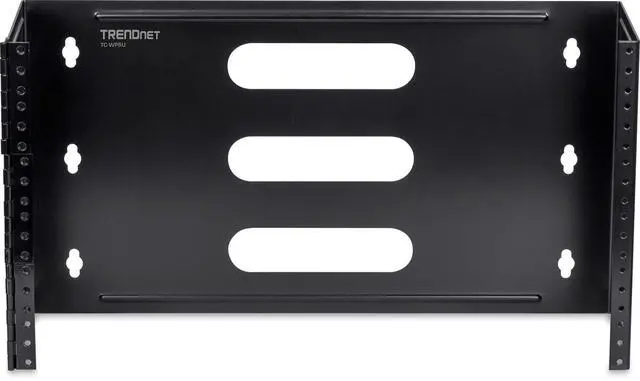 Alt view image 3 of 5 - TC-WP6U, 6U 19-inch Hinged Wall Mount Bracket | for Patch Panels&PDU Power Strips, Steel Construction,Use with TC-P24C6& TC-P16C6 Patch Panels(Sold Separately)