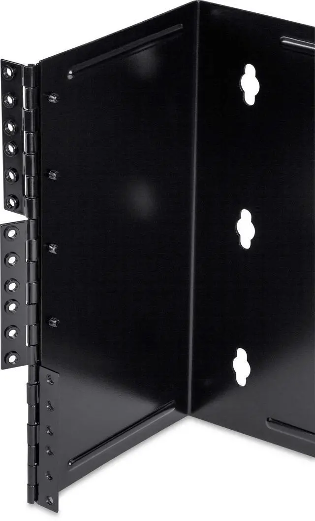Alt view image 5 of 5 - TC-WP6U, 6U 19-inch Hinged Wall Mount Bracket | for Patch Panels&PDU Power Strips, Steel Construction,Use with TC-P24C6& TC-P16C6 Patch Panels(Sold Separately)