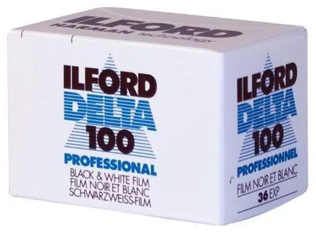 Main image of 1780624 Delta 100 Professional Black-and-White Film, ISO 100, 35mm 36-Exposure 2 PACK
