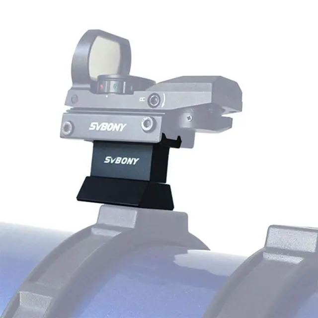 Alt view image 3 of 6 - Dovetail Mount Red Dot Fully Metal Telescope Finder Base Bracket | Compatible with Skywatcher/Celestron/Orion/Baader SkySurfer Starpointer LED Finder Scope, Solid Aluminum
