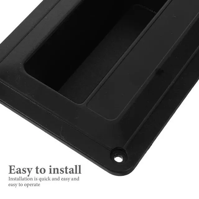 Alt view image 3 of 6 - 4 pcs Audio Speaker Side Handle Recessed Speaker Handle Plastic Small
