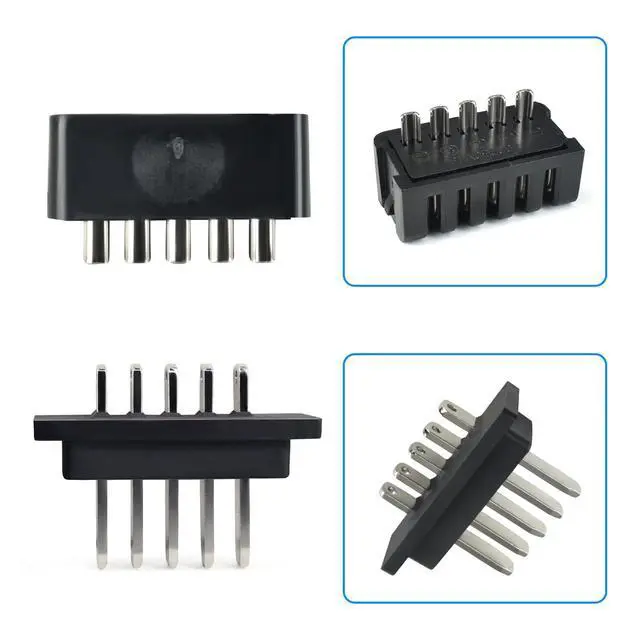 Alt view image 3 of 6 - for hailong Battery Connector, ebike hailong Battery Power Discharge Connector Plug 4 Pins 5 Pins Male & Female Discharge Plug (PRO 5 Pins)