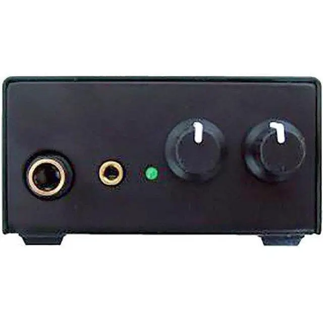 Alt view image 3 of 5 - PM50s Personal Monitor Amplifier with Hosa 1/4" Female Phone Headphone Extension Cable -10'