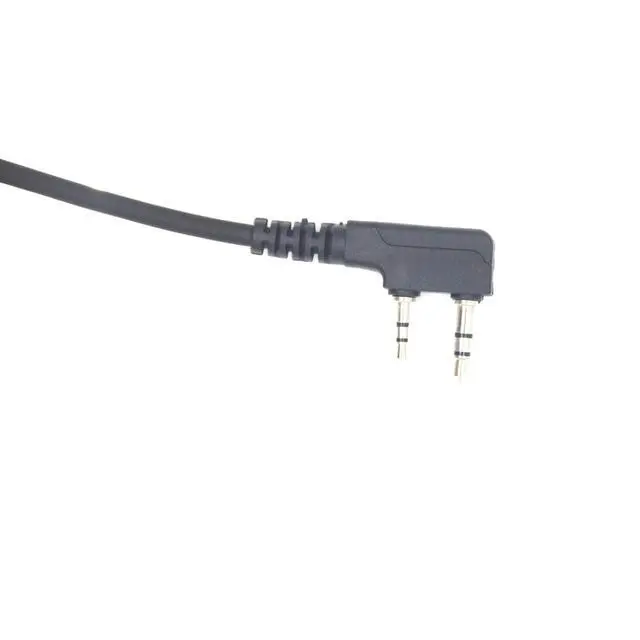 Alt view image 4 of 4 - Aviation Headset to K Plug Adapter Cable for Kenwood HYT Two-Way Radio