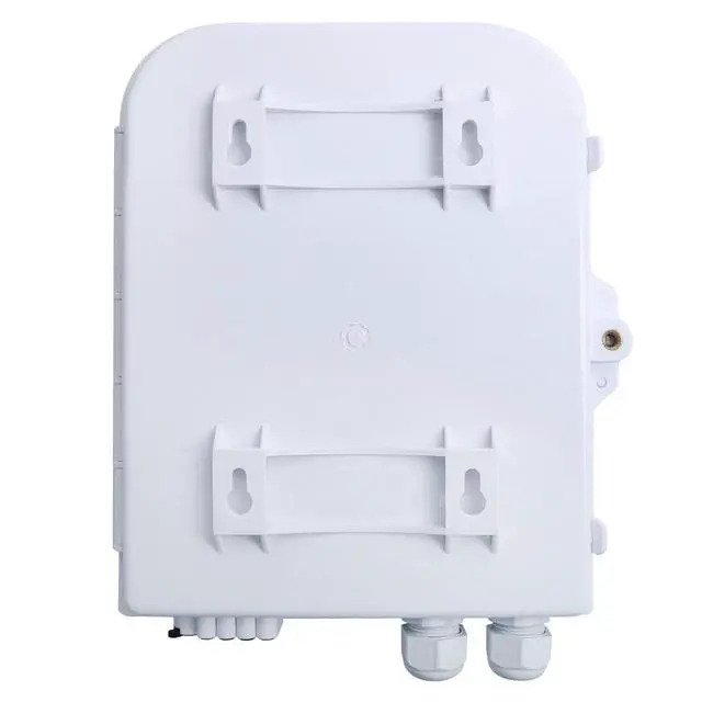 Alt view image 6 of 6 - Fiber Distribution Box, ABS Plastic FTTH Fiber Distribution Box-8 Port Fiber Optic Terminal Junction Splitter Box (8 Core with SC/APC)