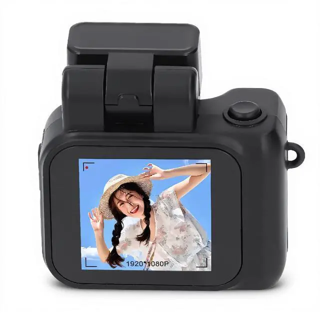 Main image of Mini Keychain Camera, 1080P HD, Worlds Smallest KeyCam with 6 Filters, 100 Mins Battery Life, 64G Memory for Students
