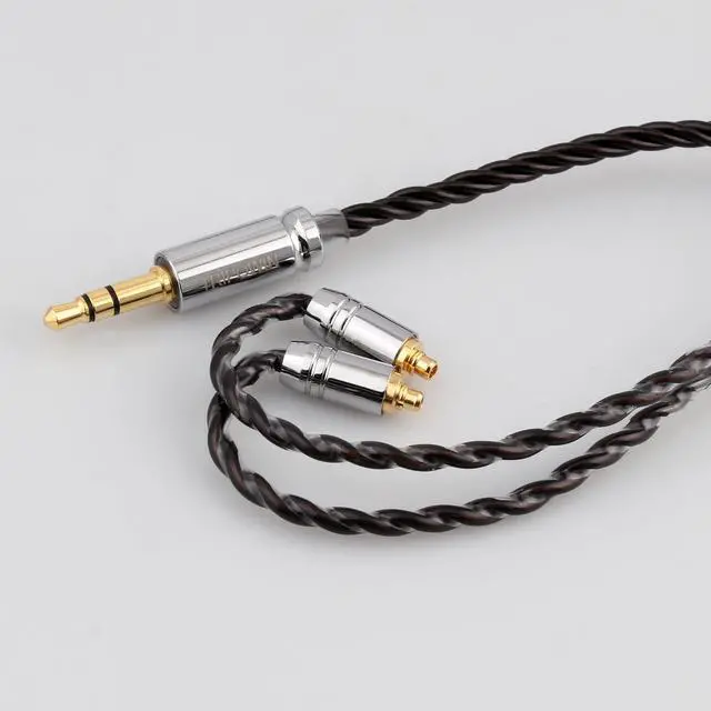 Alt view image 2 of 6 - Tripowin Mirage IEM Cable,30AWG OCC 4N HiFi IEM Upgrade Replacement Cable, with 3.5mm Audio Jack for in-Ear Monitor Audiophile Musician(MMCX) | 30AWG OCC, with 3.5mm Audio Jack for in-Ear Monitor Audi