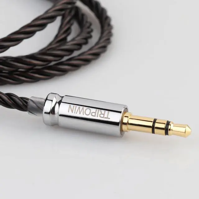 Alt view image 4 of 6 - Tripowin Mirage IEM Cable,30AWG OCC 4N HiFi IEM Upgrade Replacement Cable, with 3.5mm Audio Jack for in-Ear Monitor Audiophile Musician(MMCX) | 30AWG OCC, with 3.5mm Audio Jack for in-Ear Monitor Audi