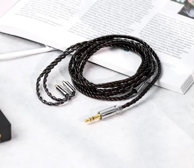 Alt view image 6 of 6 - Tripowin Mirage IEM Cable,30AWG OCC 4N HiFi IEM Upgrade Replacement Cable, with 3.5mm Audio Jack for in-Ear Monitor Audiophile Musician(MMCX) | 30AWG OCC, with 3.5mm Audio Jack for in-Ear Monitor Audi