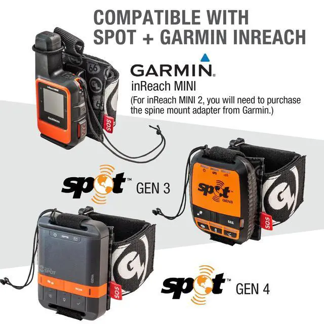 Alt view image 3 of 6 - Tracker Packer for Satellite Messengers, Portable Soft Case Compatible with SPOT Gen4 and SPOT Gen3
