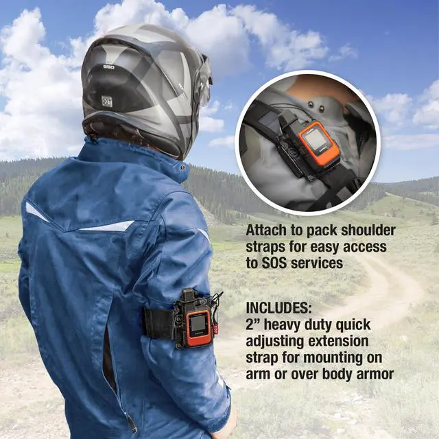 Alt view image 5 of 6 - Tracker Packer for Satellite Messengers, Portable Soft Case Compatible with SPOT Gen4 and SPOT Gen3