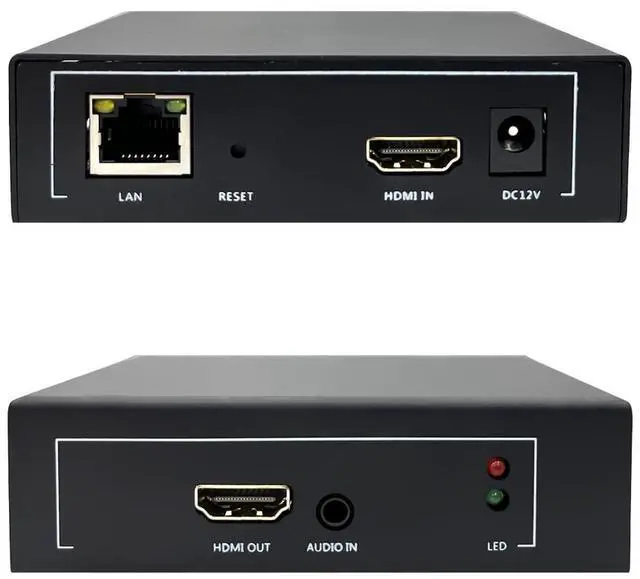 Main image of 1080P60 HDMI Encoder for Live Streaming, H.264 Video Encoder with SRT, RTMP, RTSP, HLS, UDP Multicast and ONVIF, HDMI Loop Out, IPTV Encoder Compatible with YouTube, Facebook Live and Twitch