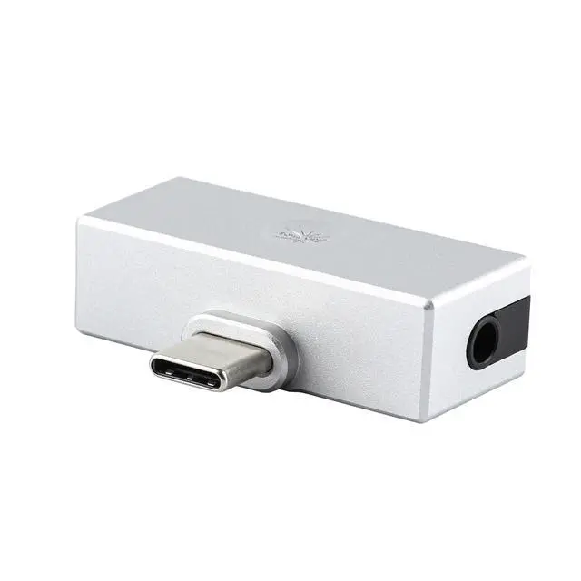 Alt view image 3 of 6 - Kiwi Ears Allegro Mini USB C to 3.5/4.4mm IEM Headphone Amplifier | Official Web EQ Tuning, High Resolution 32bit/384kHz for Phone PC Tablet, Portable for Audiophiles Gamers Use(Sliver)