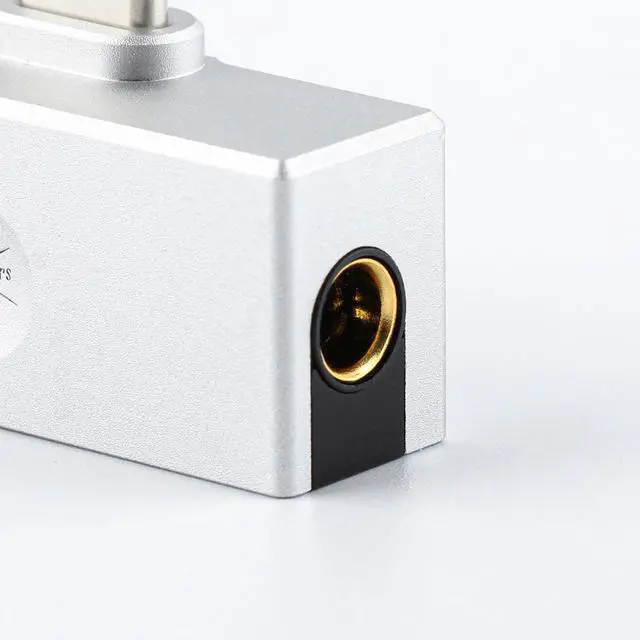Alt view image 4 of 6 - Kiwi Ears Allegro Mini USB C to 3.5/4.4mm IEM Headphone Amplifier | Official Web EQ Tuning, High Resolution 32bit/384kHz for Phone PC Tablet, Portable for Audiophiles Gamers Use(Sliver)