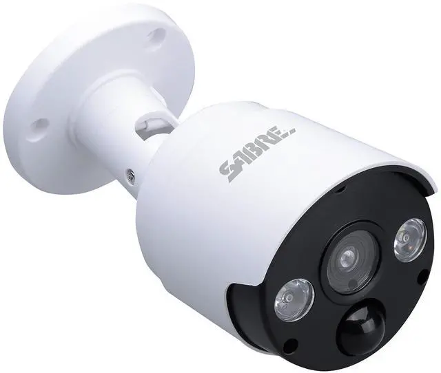 Main image of Outdoor Motion Sensor Light with Realistic Camera Design, Two 100 Lumen LED Lights, Continuous Blinking LED Light, Weather-Resistant IP44 Design, Realistic Look, No Wiring Needed