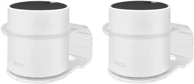 Main image of Acrylic Wall Mount for TP-Link Deco X55 AX3000 WiFi 6 Mesh System(Deco X55), X55 Pro, X20, X60, X68 (AX3000,AX1800,AX3600), 2 Pack