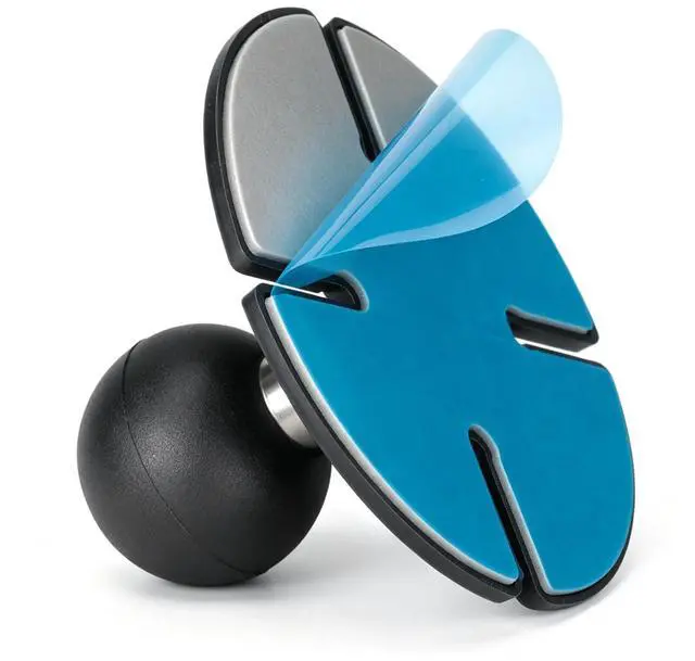 Main image of 1 inch Sticky Ball Mount with VHB Adhesive TPU Pad | Compatible with RAM B-Size Double Socket Arm, Residue-Free Dashboard Base for Car Smartphone Holder and GoPro Action Camera