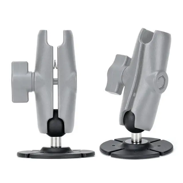 Alt view image 2 of 6 - 1 inch Sticky Ball Mount with VHB Adhesive TPU Pad | Compatible with RAM B-Size Double Socket Arm, Residue-Free Dashboard Base for Car Smartphone Holder and GoPro Action Camera