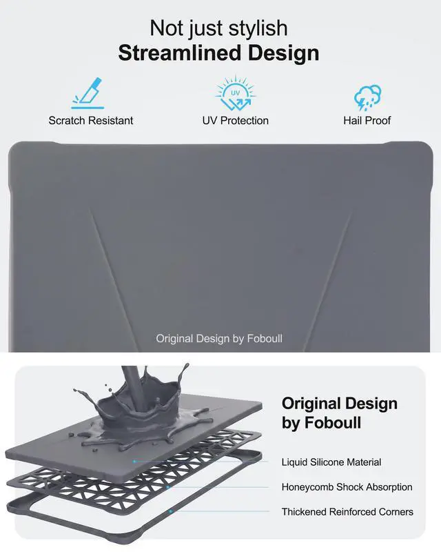 Alt view image 4 of 6 - Silicone Protective Cover Case for Starlink Gen3/4/4X Standard | Exclusive UV Tech 1.8x Longer Life, Honeycomb Cooling, Reinforced Corners, Weatherproof, Zero Signal Loss for Outdoor Rooftop