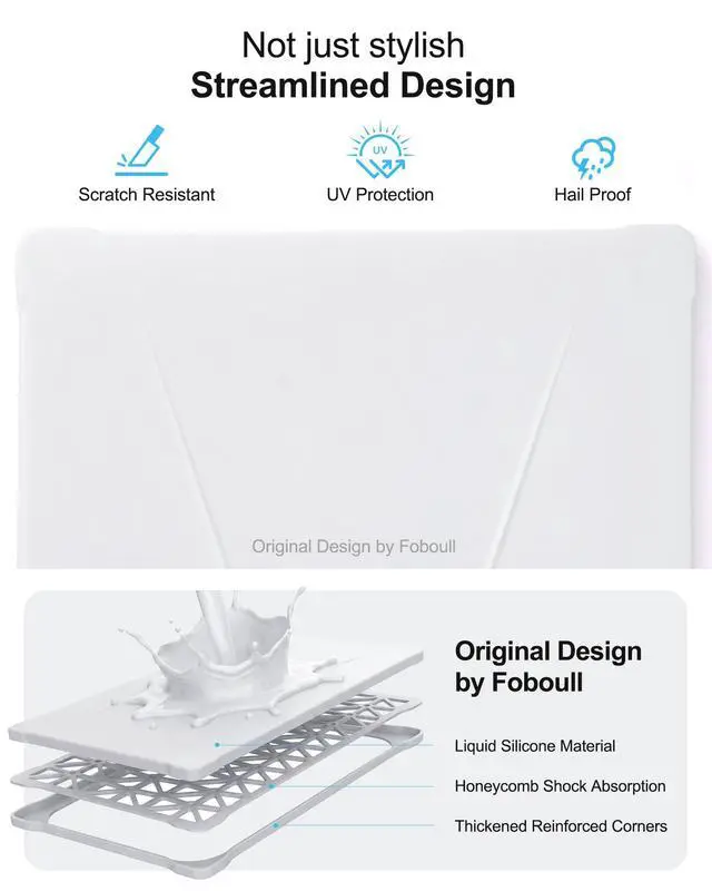 Alt view image 4 of 6 - Silicone Protective Cover Case for Starlink Gen3/4/4X Standard | Exclusive UV Tech 1.8x Longer Life, Honeycomb Cooling, Reinforced Corners, Weatherproof, Zero Signal Loss for Outdoor Rooftop