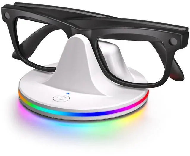 Main image of Charging Stand for RayBan Meta Gen2,Smart Glasseses Charging Dock | Compatible with Rayban Meta/Wayfarer/Skyler/Headliner/Oakley HSTN,Smart Glasses Charger with RGB Light