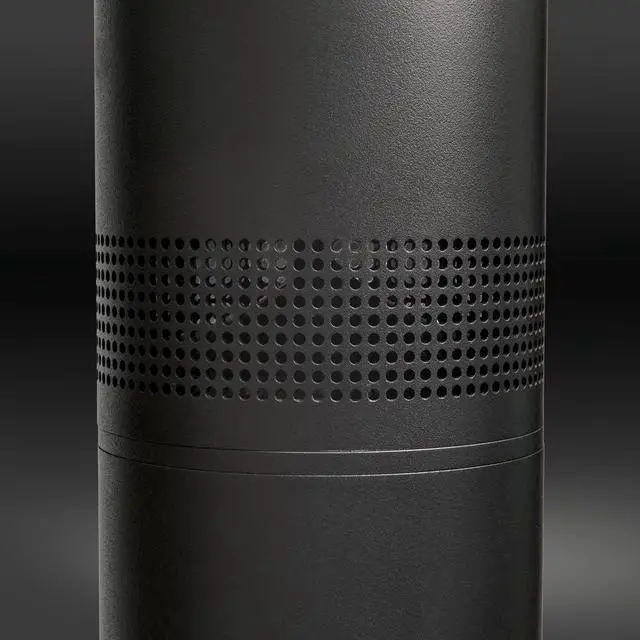 Alt view image 2 of 6 - Eclipse Series Wall Mount Outdoor Landscaping Speaker with LED Light
