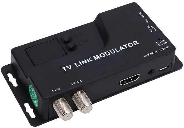 Main image of RF Modulator, 471.25MHz885.25MHz 1080P HD Coaxial Converter Supports NTSC PAL Formats HDMI 1.4 to RF Adapter for TV Game Console Satellite Box DVD PC