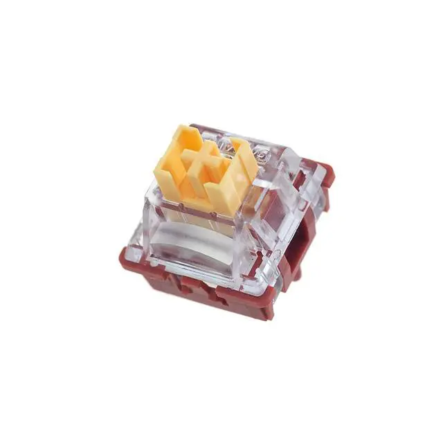Alt view image 4 of 5 - Phoenix Linear Silent Keyboard Switch with LED Diffuser, 5 Pin | Pre-lubed Switches for Backlit Mechanical Keyboard, Phoenix V2 Switch (70Pcs)