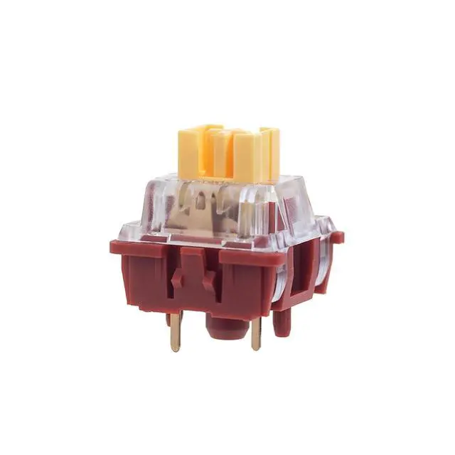 Alt view image 5 of 5 - Phoenix Linear Silent Keyboard Switch with LED Diffuser, 5 Pin | Pre-lubed Switches for Backlit Mechanical Keyboard, Phoenix V2 Switch (70Pcs)