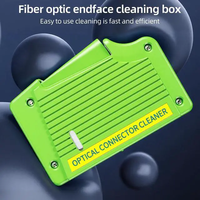 Alt view image 3 of 6 - Fiber Cleaner - Fiber Tools for 1.25mm/2.5mm Fiber Optic connectors Cleaning Compatible with SC/ST/FC/LC/MU connectors,One Click Cleaner, Over 500 Cleans