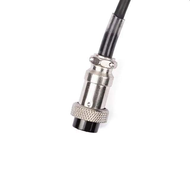 Alt view image 4 of 4 - 8 Pin Mic Female to Female Connector Cable 1.8M Durable Coiled Cord Compatible with Kenwood YAESU ICOM CB Radio