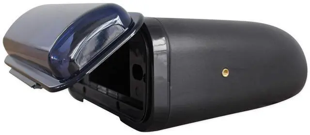 Main image of RMH200B Black Single DIN Marine Radio Waterproof Gimbal Housing | Pre-Wired Harness, UV Resistant, Spring Loaded Flip-Up Door, Stainless Steel Hardware, Universal Fit