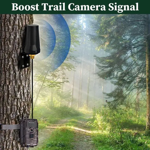 Alt view image 2 of 6 - SMA 4G LTE Antenna for Spypoint Flex Link Micro Tactacam Moultrie | Cellular Trail Camera RP-SMA Male Antenna Replacement Compatible with Covert Spartan Stealth Tactacam Muddy Wildlife Game Cam