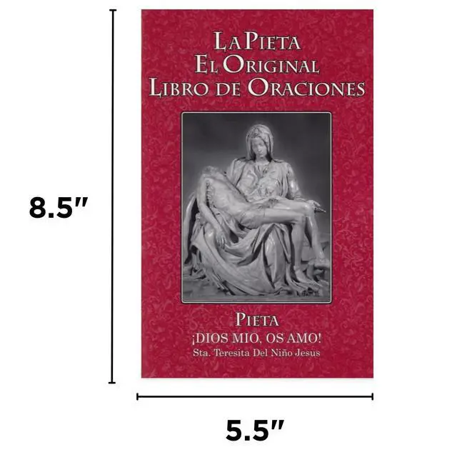 Alt view image 3 of 5 - La Pieta El Original Libro De Oraciones, Versión en Español, Letra Grande, 80 Páginas
