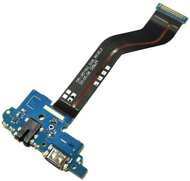 Alt view image 2 of 6 - Galaxy A51 5G USB Charging Port Flex Cable A516U Replacement A51 5G SM-A516U Type C Charger Dock Board Flex Cable Connector for Samsung A51 5G A516V Port Flex Repair Part