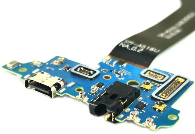 Alt view image 5 of 6 - Galaxy A51 5G USB Charging Port Flex Cable A516U Replacement A51 5G SM-A516U Type C Charger Dock Board Flex Cable Connector for Samsung A51 5G A516V Port Flex Repair Part