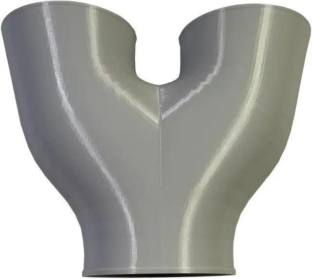 Main image of 4 Inch Air Duct Y Splitter (Grey)