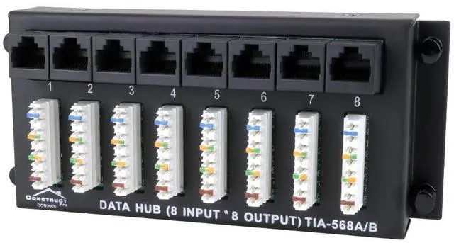 Main image of Construct Pro 8 X 8 Data Patch Panel Module
