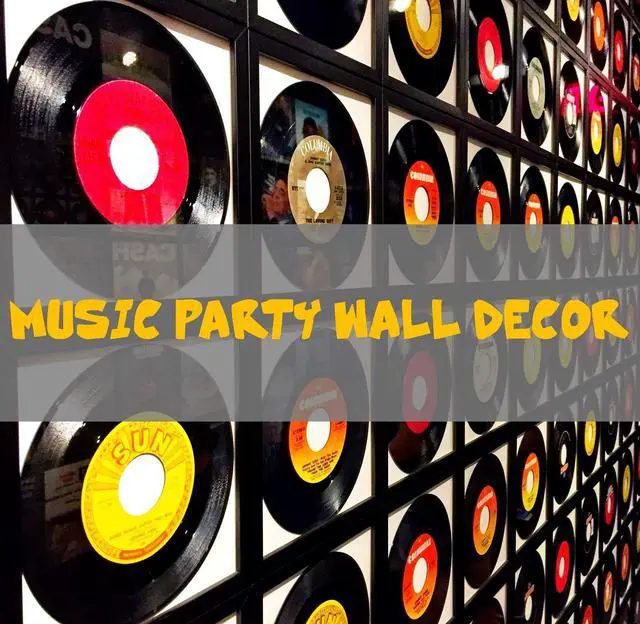 Alt view image 5 of 6 - 12 inch Fake Vinyl Records Fake 10 Pieces in 1 Pack Decorative | Indie Aesthetic Room Decor or Home Decor on Wall for Bedroom or Living Room Discos Music Studio Hip Hop Decorative Purpose